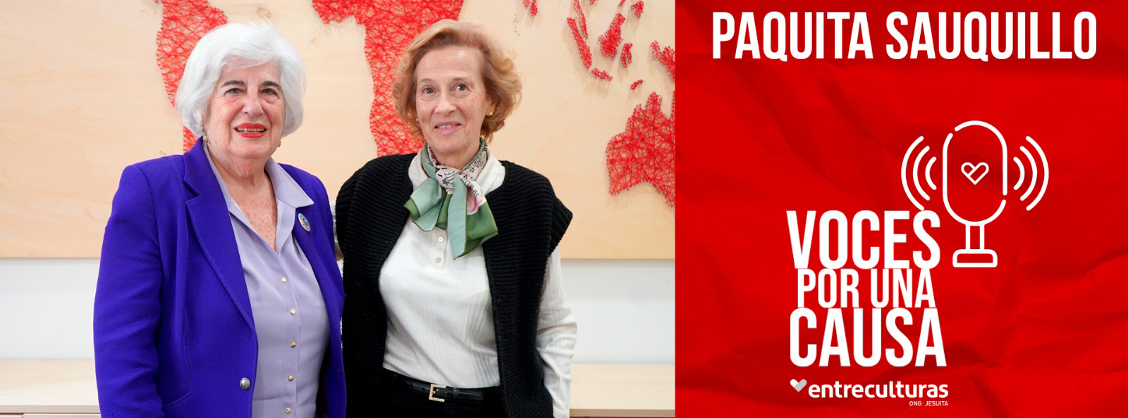 paquita sauquillo voces por una causa con julia navarro